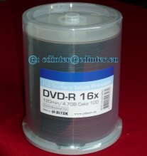 Traxdata DVD-R 4.7GB Pro-series Printable Glossy
