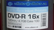 Traxdata DVD-R 4.7GB Pro-series Printable Glossy