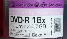 Traxdata DVD-R 4.7GB Pro-series Printable Glossy