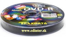 TRAXDATA DVD-R 4.7 GB 16x SP10 Magic Silver