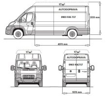 AUTODOPRAVA BRATISLAVA - Fiat Ducato L4 H2 Maxi