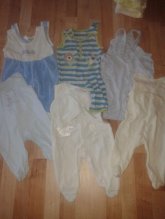 Chlapčenské oblečenie  1-9 mesiac za 1-2 euro/kus